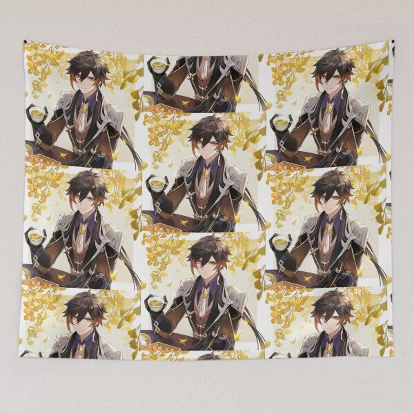 Item preview, Zhongli Genshin impact official art designed and sold by NamG7.