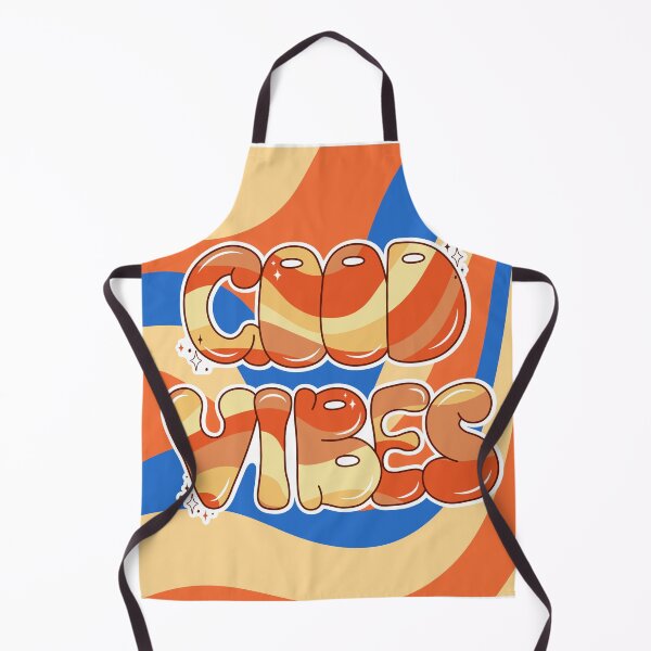 Item preview, Retro groovy postcard. Good vibes. Hand-drawn lettering. designed and sold by creativecornr.