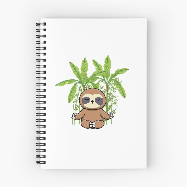 Artikelvorschau, Zen Sloth in the Jungle entworfen und verkauft von Anyone For Seconds Designs.
