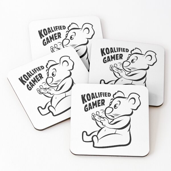 Item preview, Koalified Gamer - Funny Cartoon Koala designed and sold by Halfstone.