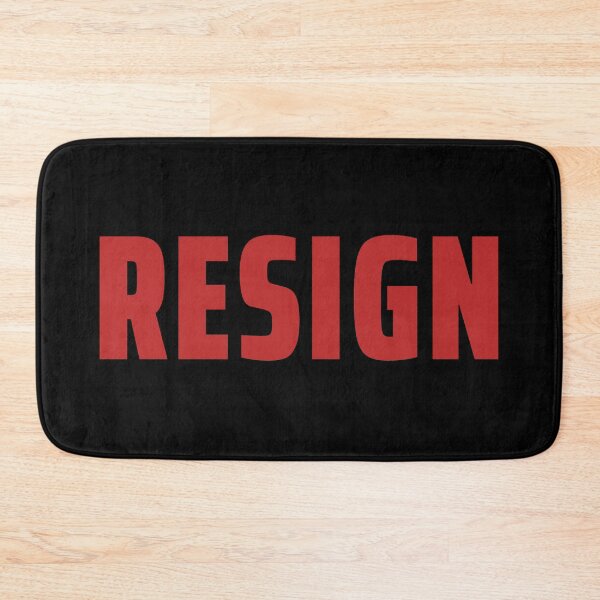 Item preview, Red Resign designed and sold by ViewerEqualsPhoton.