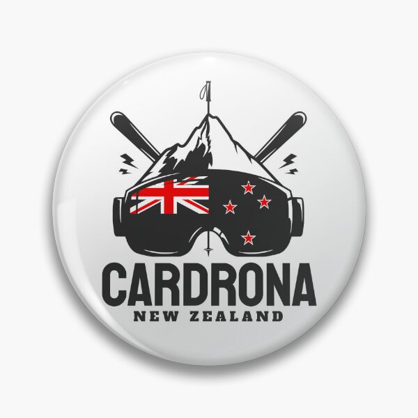 Item preview, Cardrona New Zealand Ski Resort Skiing Souvenir designed and sold by JackCurtis1991.