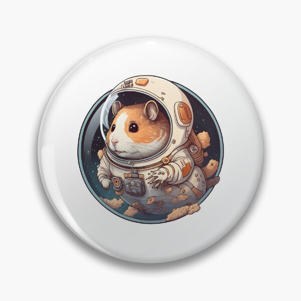 Item preview, Hamster Astronaut Cute designed and sold by ArK0o0.