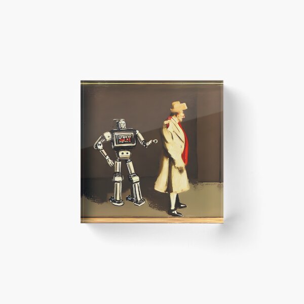 Item preview, Robot in the style of famous art. designed and sold by CRAFTER-MEDIA.