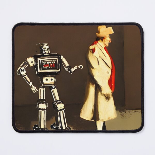 Item preview, Robot in the style of famous art. designed and sold by CRAFTER-MEDIA.