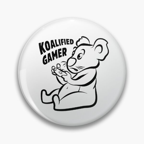 Item preview, Koalified Gamer - Funny Cartoon Koala designed and sold by Halfstone.