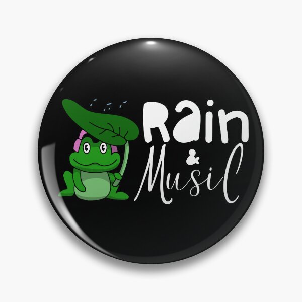 Item preview, Rain and Music (white font) designed and sold by Daluyong.