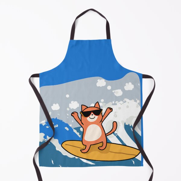 Item preview, surfing cat designed and sold by MGphotoart.
