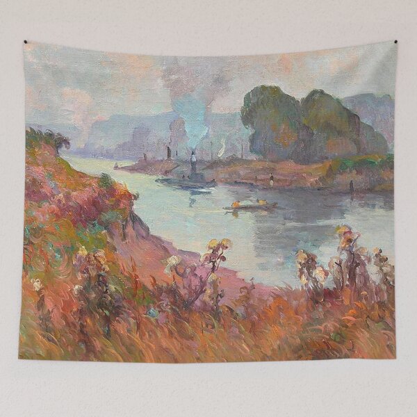 Item preview, Seine River Bank by Robert Antoine Pinchon designed and sold by tomorrowsart.