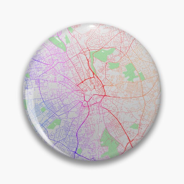 Item preview, Bradford City Map of England - Colorful designed and sold by deMAP.