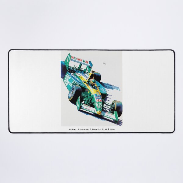 Item preview, Jos Verstappen 1994 Benetton B194 F1 Watercolour Painting Print    designed and sold by PicTechNowArt.