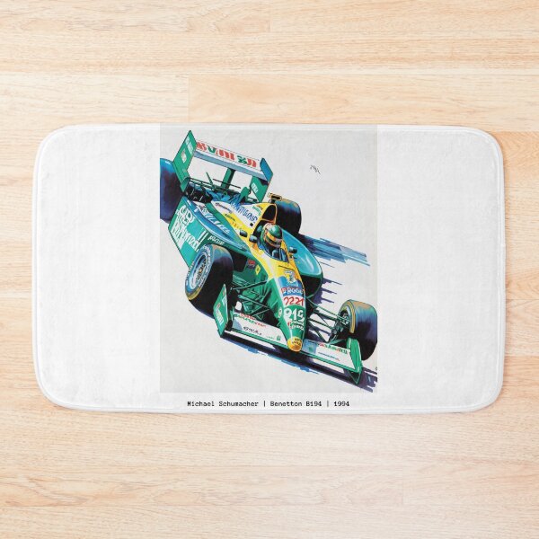 Item preview, Jos Verstappen 1994 Benetton B194 F1 Watercolour Painting Print    designed and sold by PicTechNowArt.