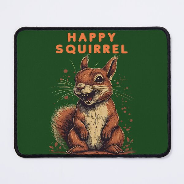 Item preview, Happy Squirrel Funny Little designed and sold by michallaga.