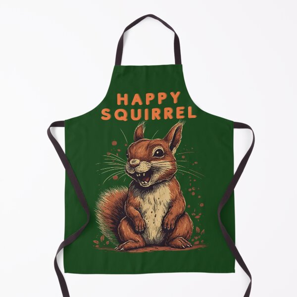Item preview, Happy Squirrel Funny Little designed and sold by michallaga.