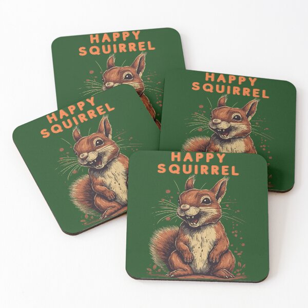 Item preview, Happy Squirrel Funny Little designed and sold by michallaga.