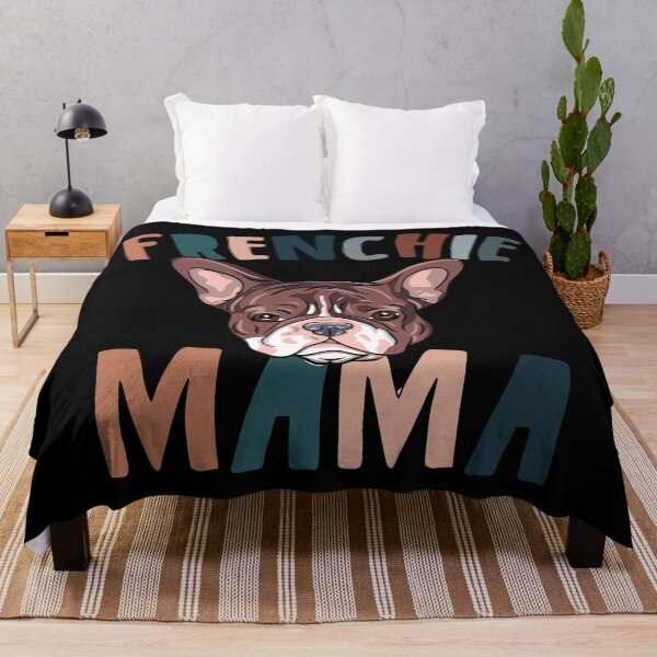 Item preview, Frenchie Mama Cute Retro designed and sold by printify.