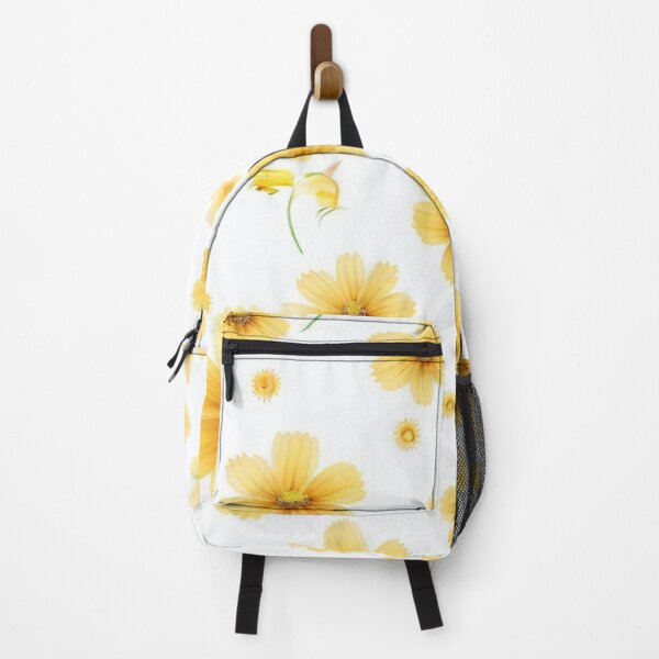 Item preview, Yellow Cosmos Flowers Pattern designed and sold by Pattrosity.