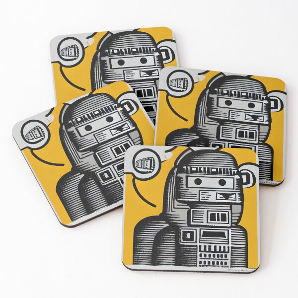Aperçu de l'œuvre Des robots à la manière d'Aldo Rossi créée et vendue par CRAFTER-MEDIA.
