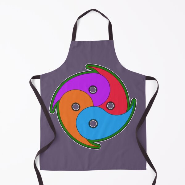 Item preview, Mutant Quad Yin Yang designed and sold by Dudeist Designs.