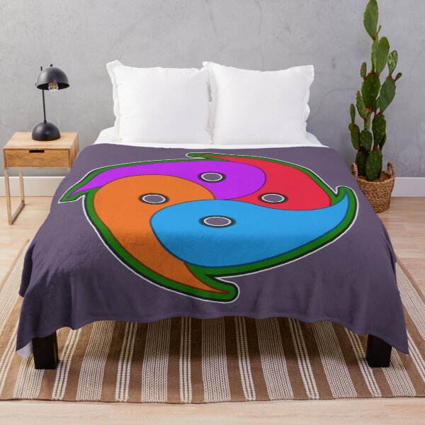 Item preview, Mutant Quad Yin Yang designed and sold by Dudeist Designs.