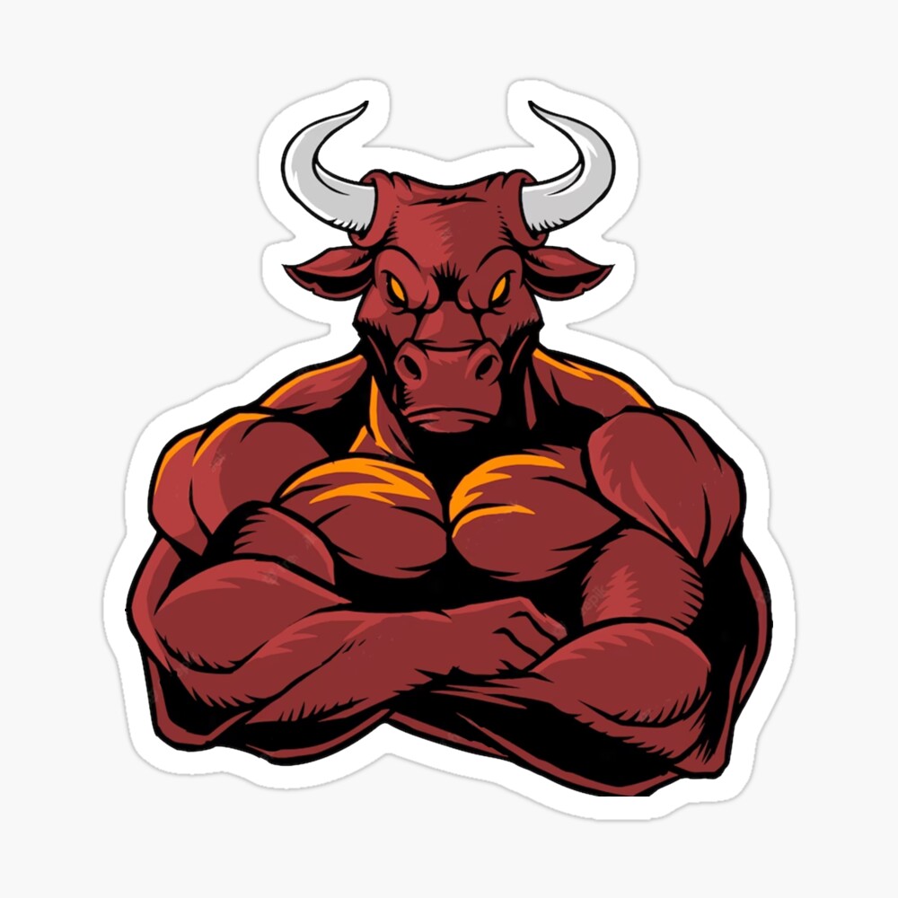 ANGRY BULL (WHITE)