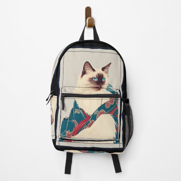 Item preview, ฺBirman cat japanese wear kimono vintage designed and sold by goodday Japan.