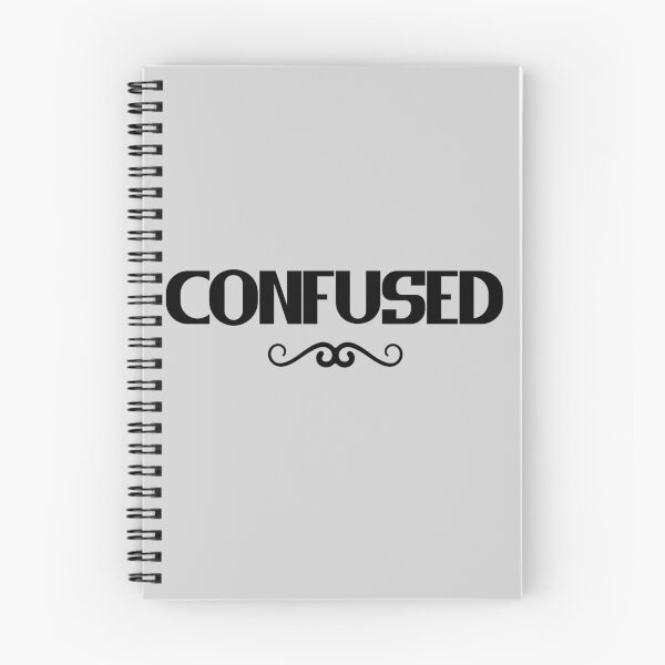 Item preview, Confused - Bold Text designed and sold by Chubuter.
