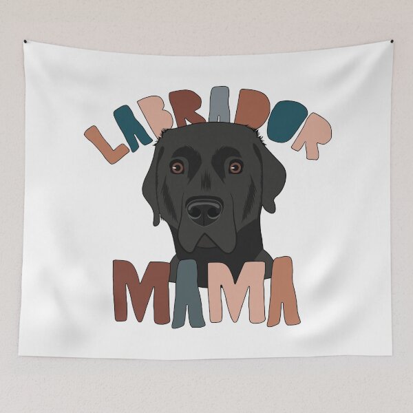 Item preview, Labrador Mama Cute Retro designed and sold by printify.