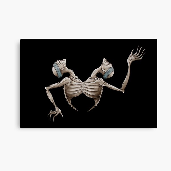 Twins no legs Canvas Print