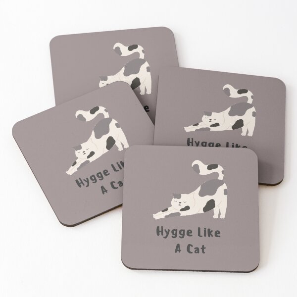 Item preview, Hygge Like A Cat Yoga designed and sold by AlpacaSmokes.