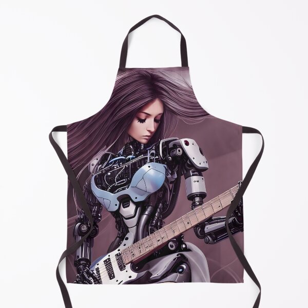 Item preview, Cybernetic Girl Guitarist designed and sold by magikman65.