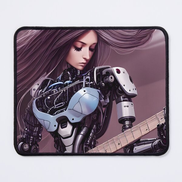 Item preview, Cybernetic Girl Guitarist designed and sold by magikman65.