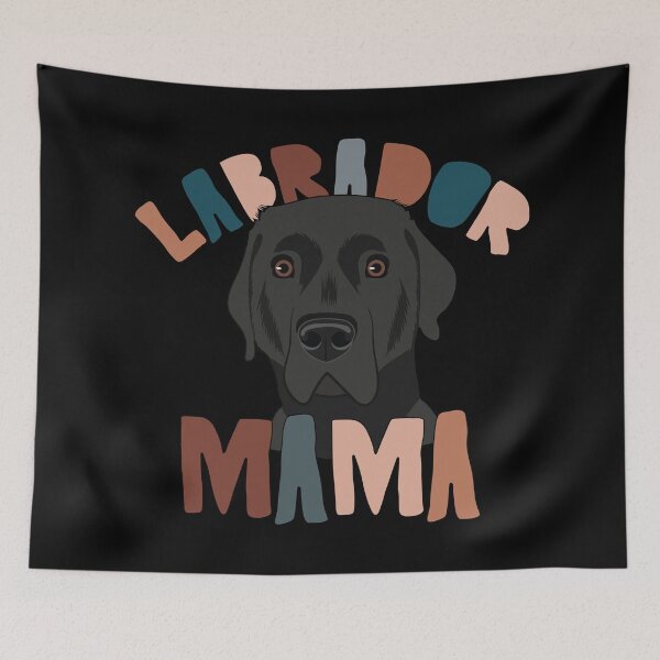 Item preview, Labrador Mama Cute Retro designed and sold by printify.
