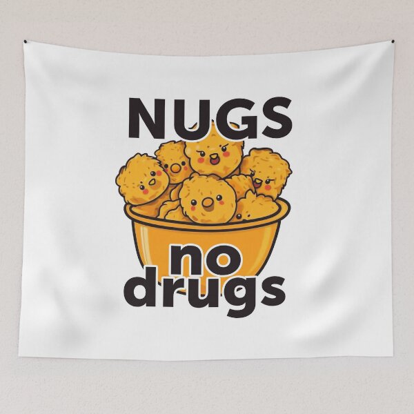 Artikelvorschau, Nugs, no drugs entworfen und verkauft von knuppify.
