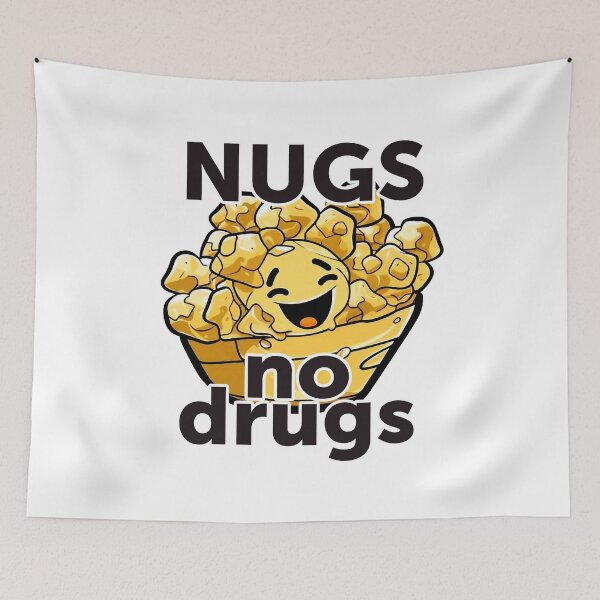 Artikelvorschau, Nugs, no drugs entworfen und verkauft von knuppify.