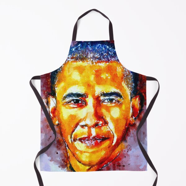 Artikelvorschau, Aquarell Obama entworfen und verkauft von Daniel Janda.