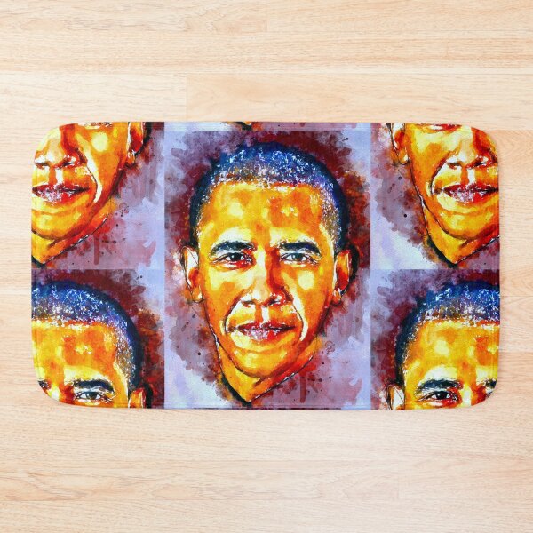 Artikelvorschau, Aquarell Obama entworfen und verkauft von Daniel Janda.