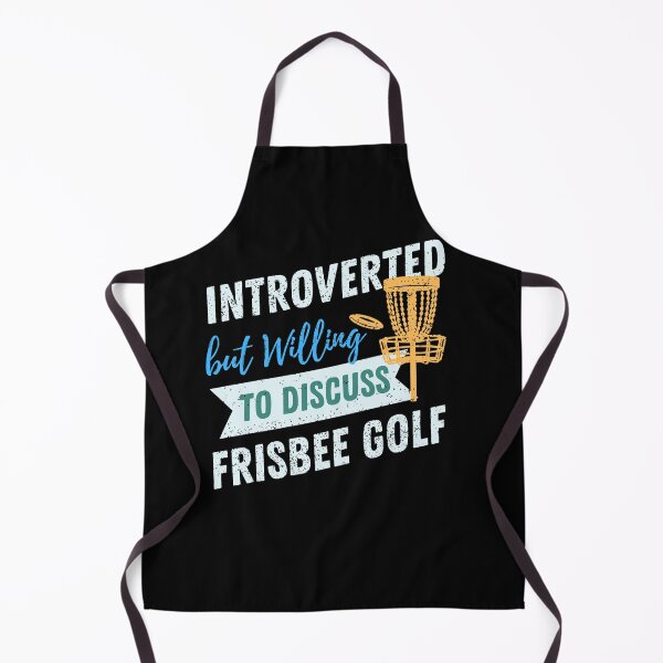 Item preview, Introverted but willing to discuss Frisbee Golf designed and sold by cutefashion.