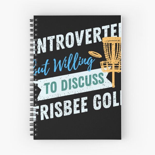 Item preview, Introverted but willing to discuss Frisbee Golf designed and sold by cutefashion.