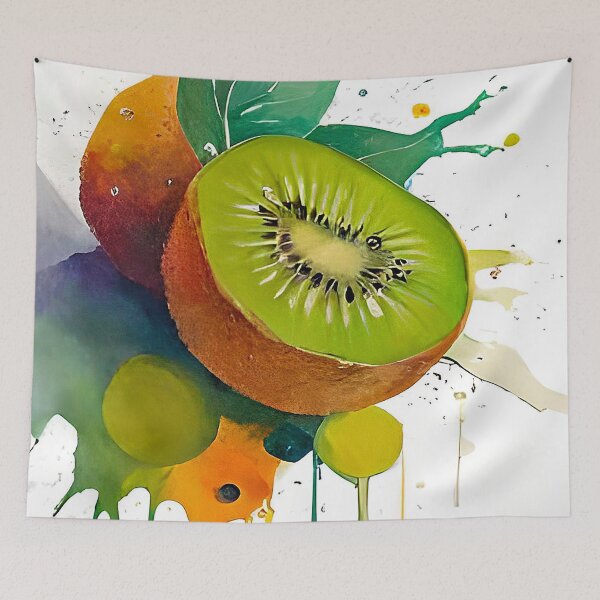 Item preview, Kiwi Fruit Modern Contemporary Artwork designed and sold by davidelder.