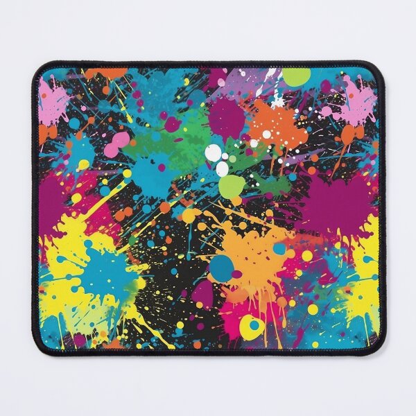 Item preview, Large paint splatters, paint, drips, splatters, patterns, colorful, graffiti, street art designed and sold by Lennybert.