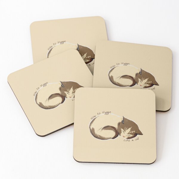 Item preview, Hygge Like A Cat Sleeping designed and sold by AlpacaSmokes.