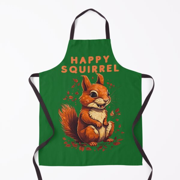 Item preview, Happy Squirrel Funny Little designed and sold by michallaga.