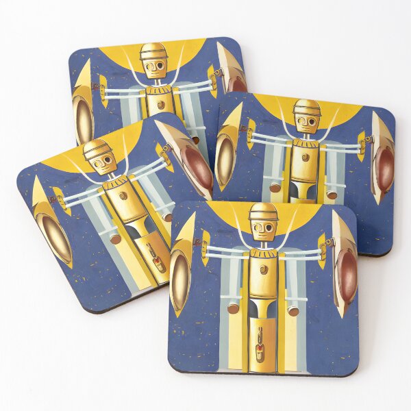 Aperçu de l'œuvre Robot dans le style de Fra Angelico créée et vendue par CRAFTER-MEDIA.