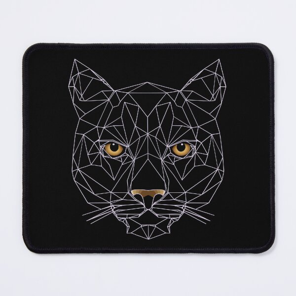 Item preview, cat portrait, polygons, abstract, lines, vector designed and sold by Gerald Waters.