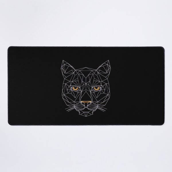 Item preview, cat portrait, polygons, abstract, lines, vector designed and sold by Gerald Waters.