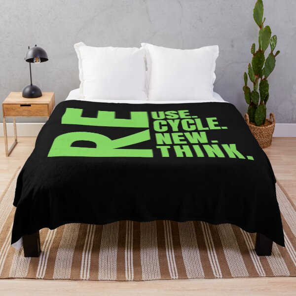 Item preview, Recycle Reuse Renew Rethink, Happy Earth Day 2023, No Planet B designed and sold by Cryptohaven.