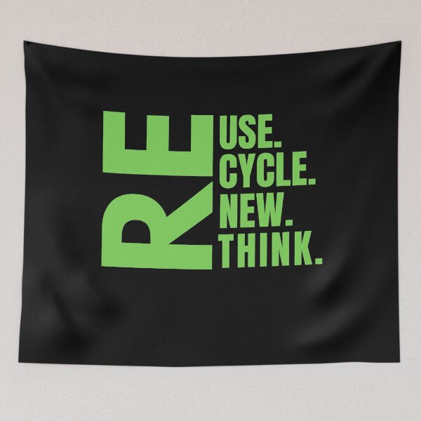 Item preview, Recycle Reuse Renew Rethink, Happy Earth Day 2023, No Planet B designed and sold by Cryptohaven.
