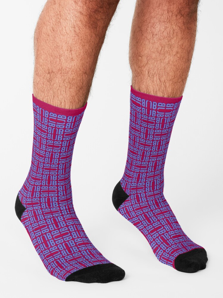 monogram socks for