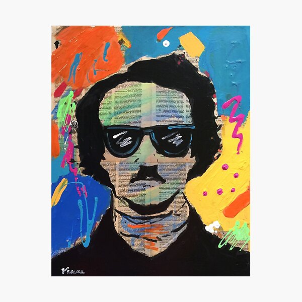 Edgar Allan Poe Photographic Print